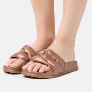 Lemon Jelly Women Slides - Bronze 7 out 37